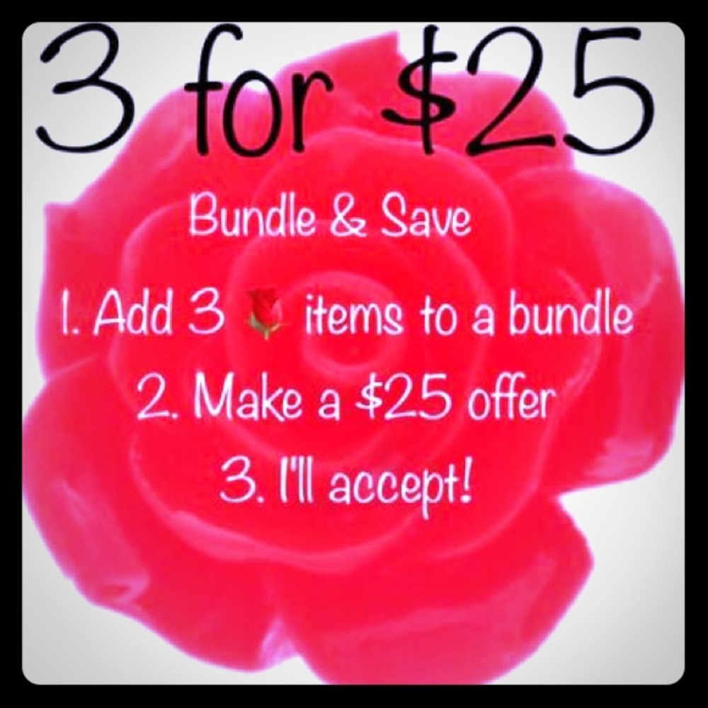 🌹3 Items $15 or under @$25🌹